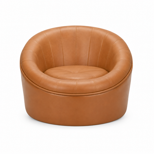 Leather Swivel Chair