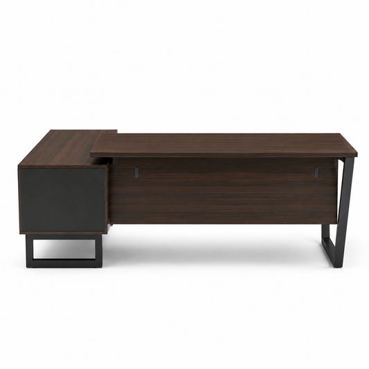 Optimus Executive Table With Side Rack