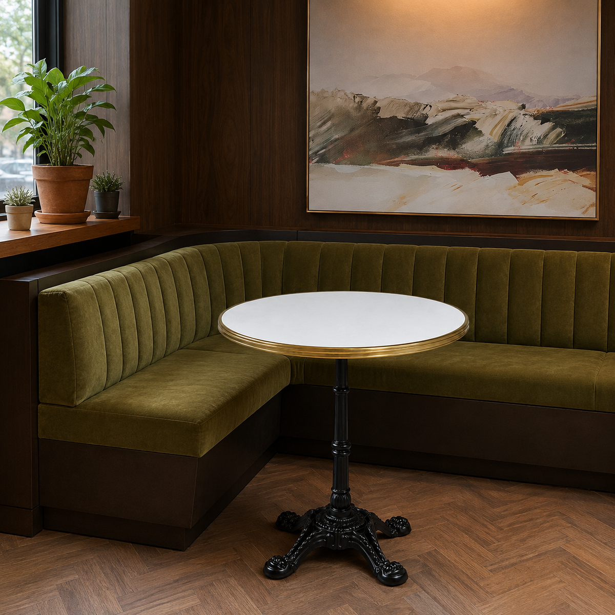 French Bistro Café Table
