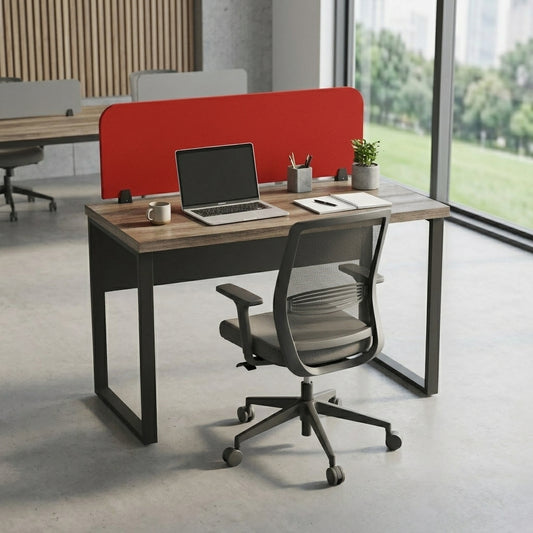 Dynamo Linear Workstation for 1 Persons without Storage and with Partition