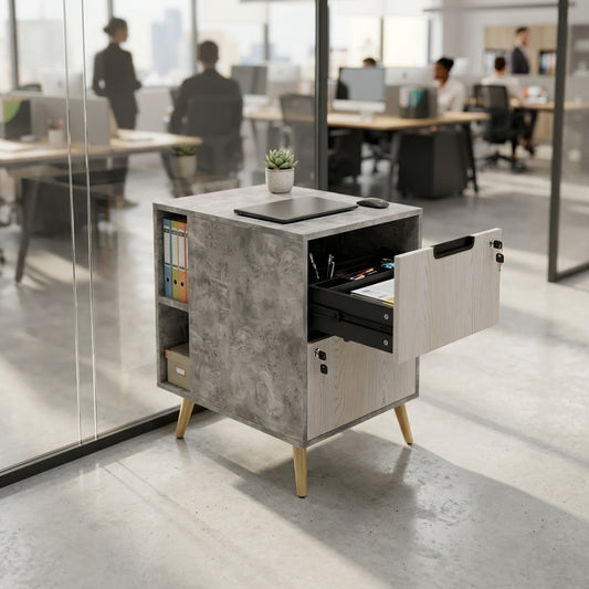 Smart Two Drawer Pedestal