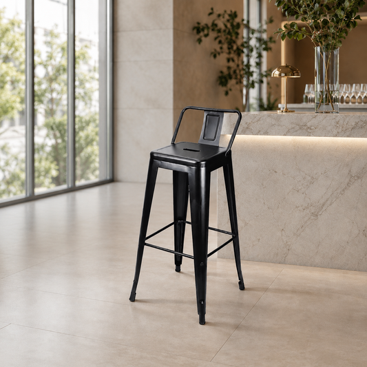 Glide High Stool
