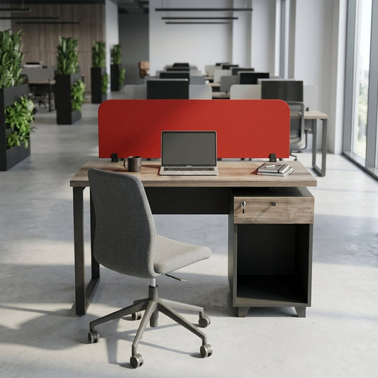 Dynamo Linear Workstation for One Persons with Storage and Partition