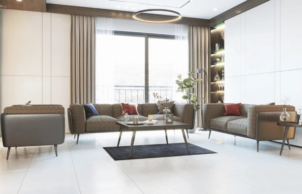 Grub Sofa Set by Profine - Modern elegance for contemporary living spaces.