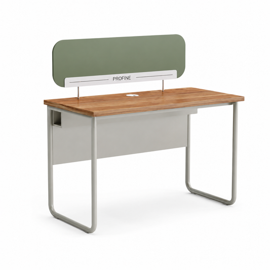 Beyond workstation for 1 person with partition and without storage