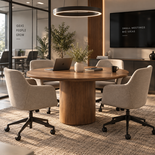 Bloom Round Meeting Table