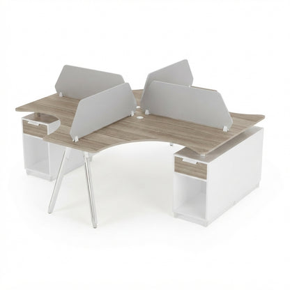 Aspire Cubical Workstation For Four Persons