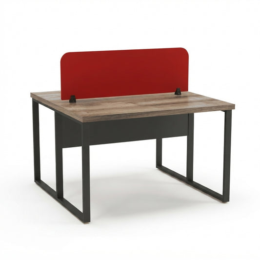 Dynamo Team Workstation for 2 Persons without Storage and with Partition