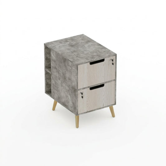 Smart Two Drawer Pedestal