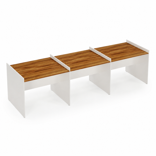 New Simplicity Workstation For Six Persons Without Partitions
