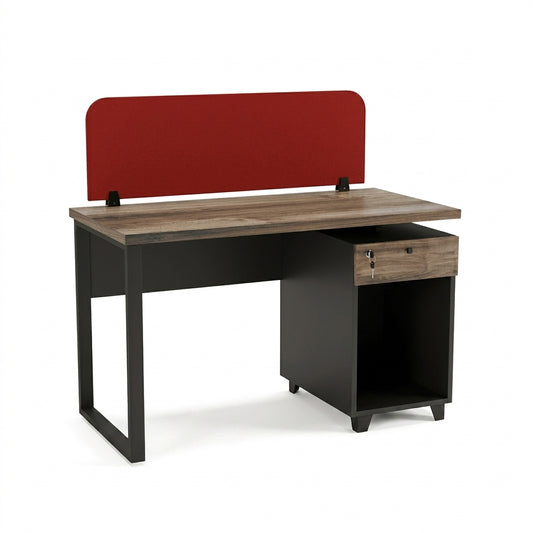 Dynamo Linear Workstation for One Persons with Storage and Partition