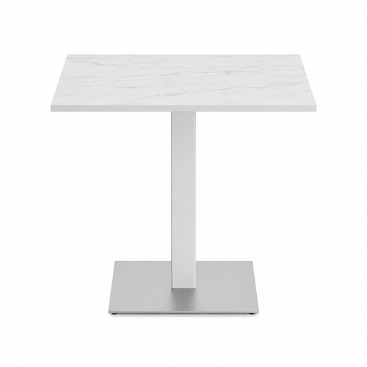 Solid square Café table