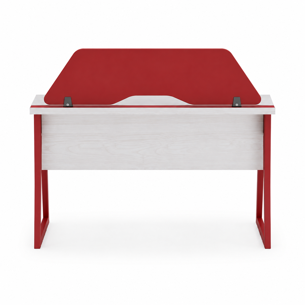 Kinetic Study Table With Wire Duct & Partition