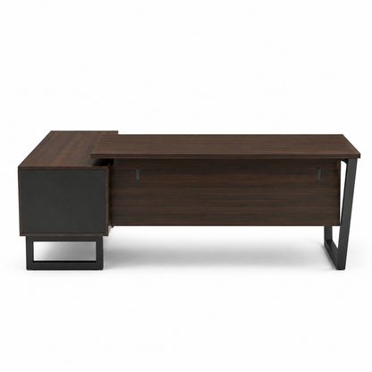 Optimus Executive Table With Side Rack