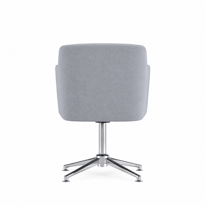 New scoop visitor chair chrome frame