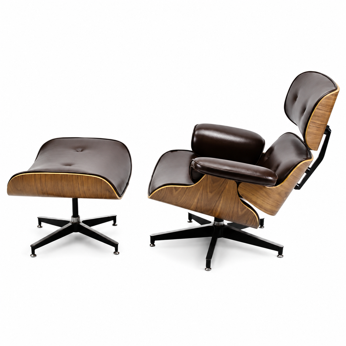 Dune relaxing chair with footrest