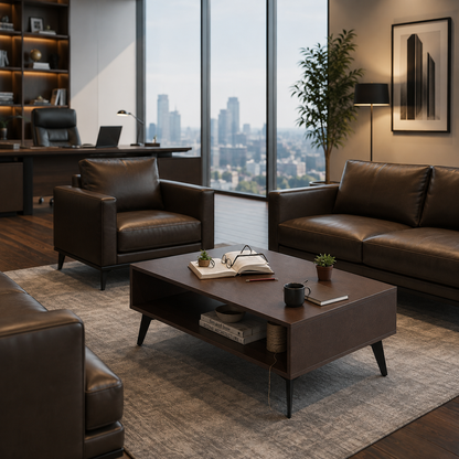 Charter Center Table Veneer