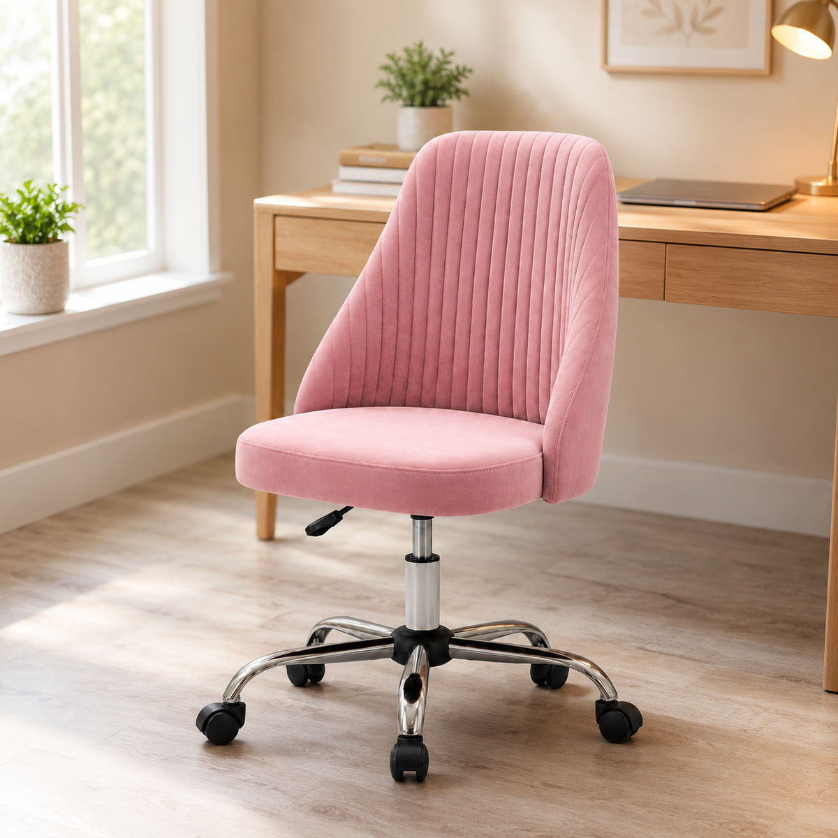 Pink Acclaim Study Chair