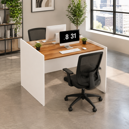 New Simplicity Workstation For One Person Without Partitions
