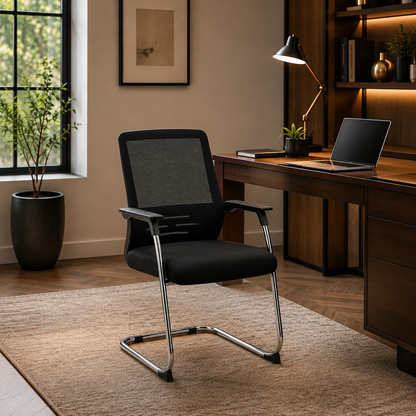 Vector Visitor Chair Black