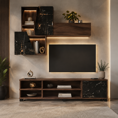 Marble TV Unit
