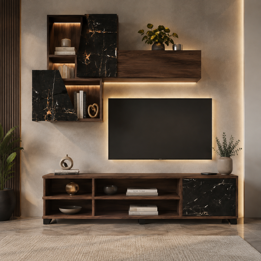 Marble TV Unit