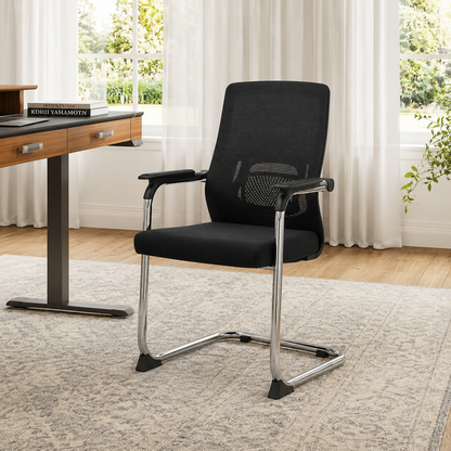 Meetra Visitor Chair Black