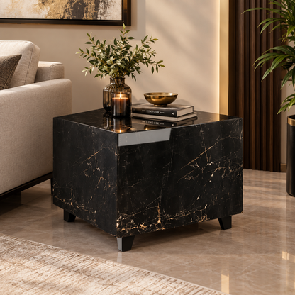 Marble Corner Table