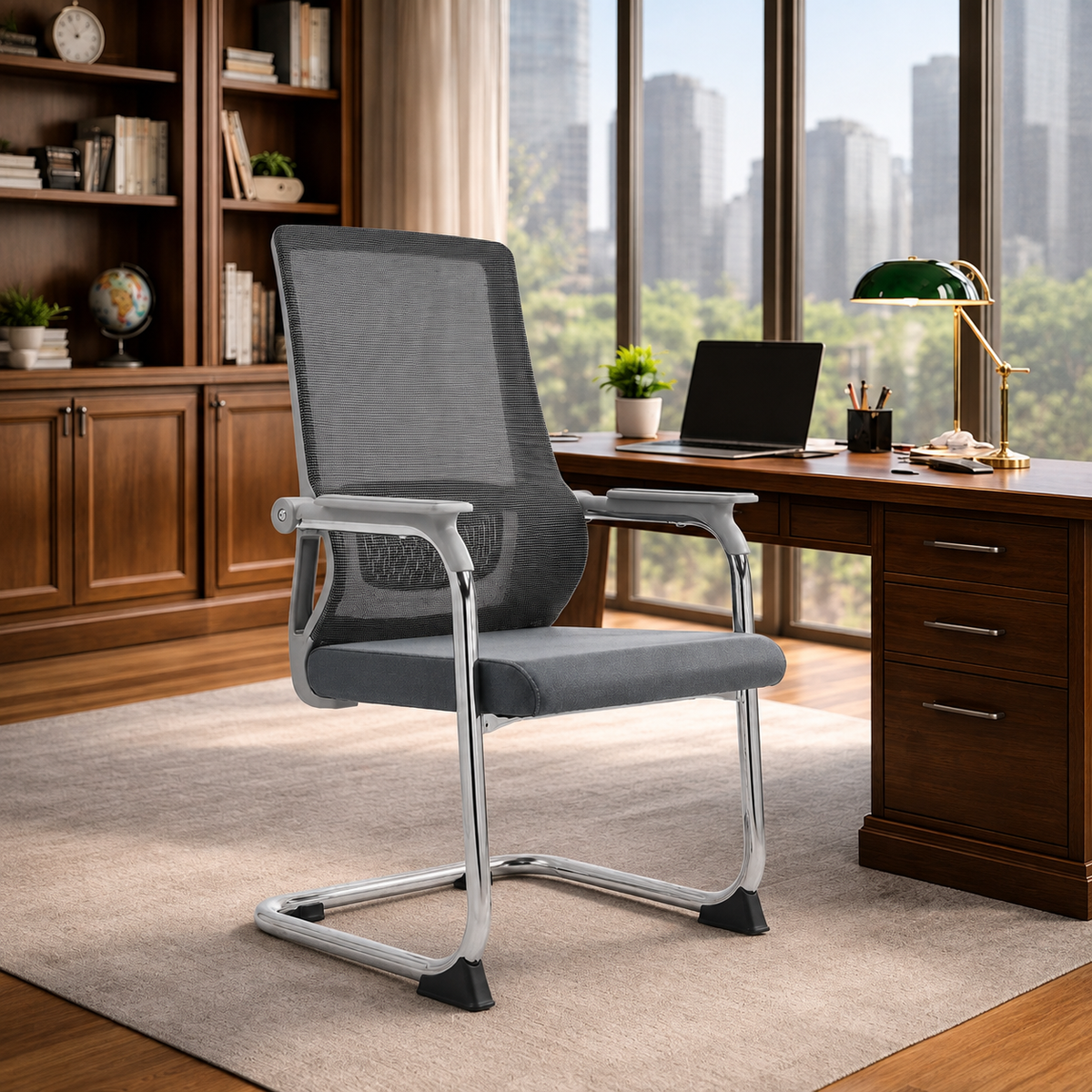 Argo Plus Visitor Chair Black