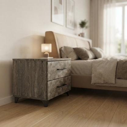Fossil Side Tables Pair
