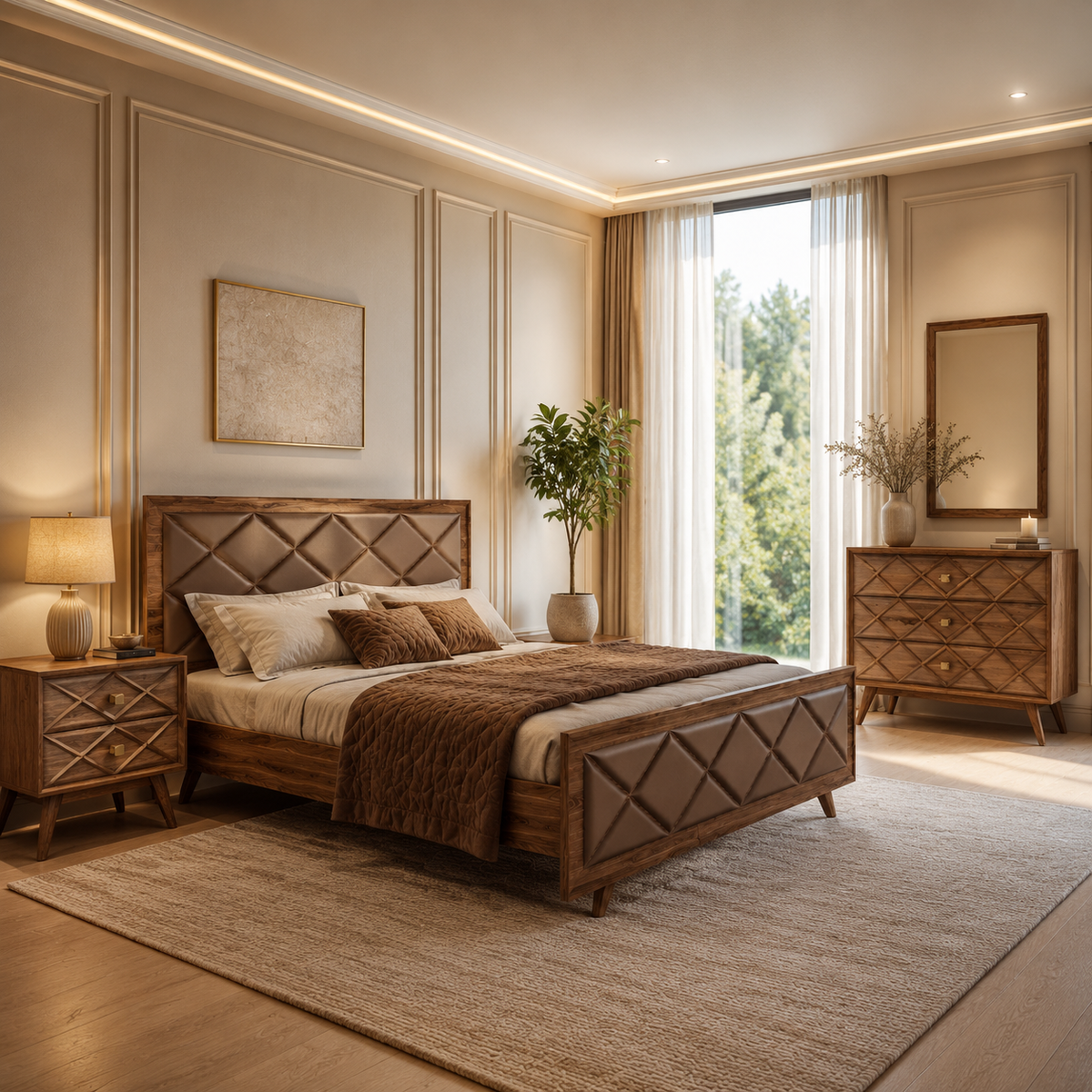 Cube Bed Set