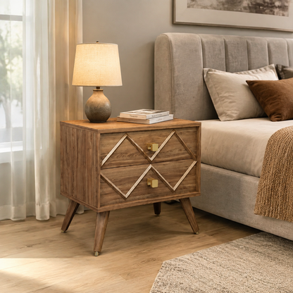 Cube Side Tables Pair