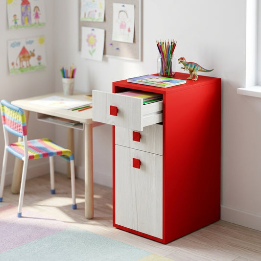 Kinetic 3 Drawer Storage Pedestal