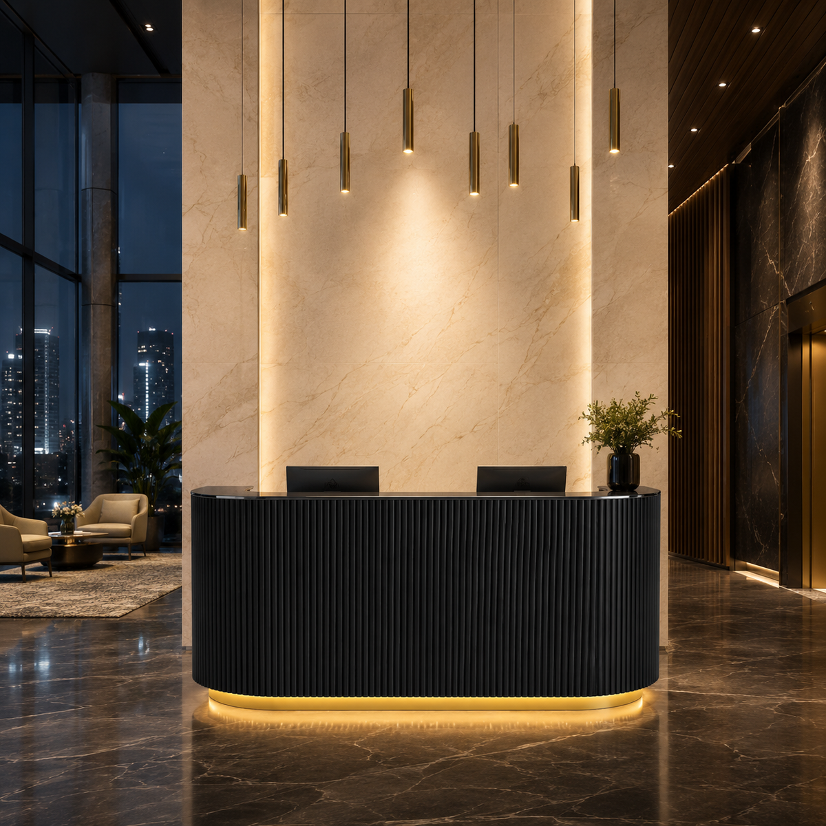 AXION Reception Counter