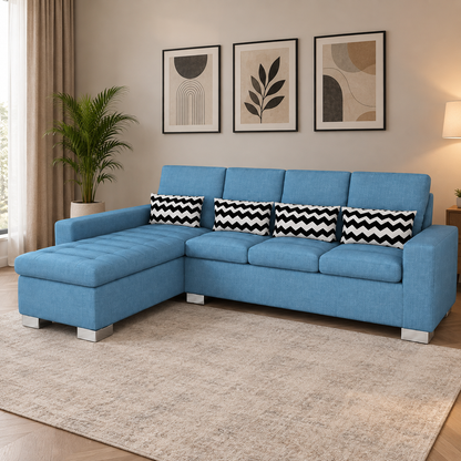 Puff Sofa L Shape