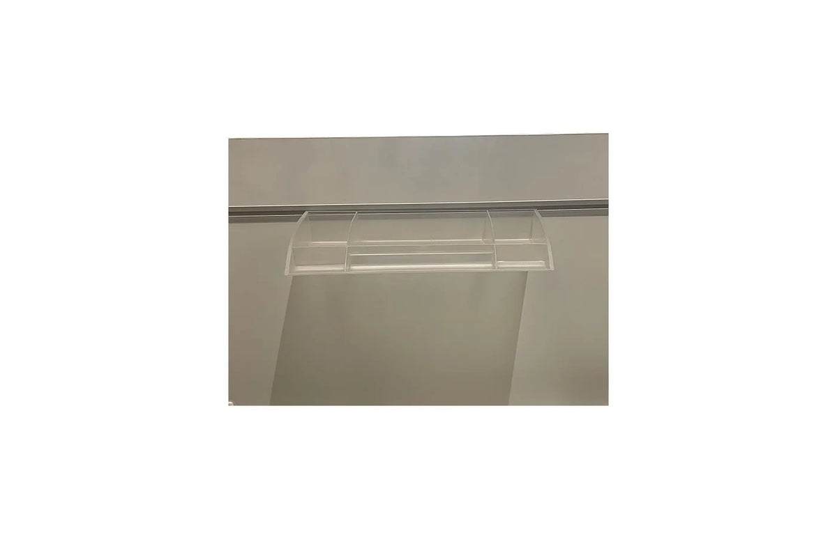 Aluminum sliding channel for smart partition