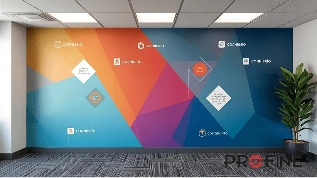 23 Office Wall Branding & Graphics Ideas