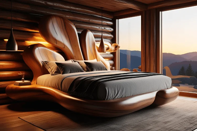 37 Wood Bed Design in Pakistan – Style, Strength & Comfort