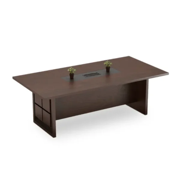 Charter Meeting Table Veneer - Elegant veneer finish for professional meetings