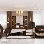 Freedom CEO Table - Elegant and spacious design for executive offices.