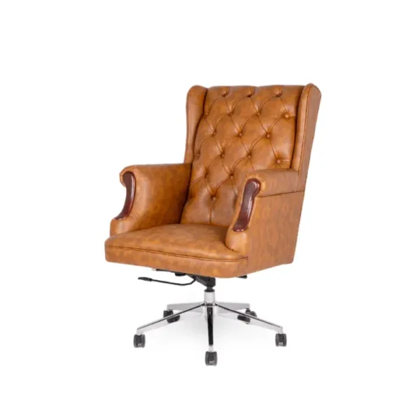 King Executive Chair with ergonomic support and premium upholstery