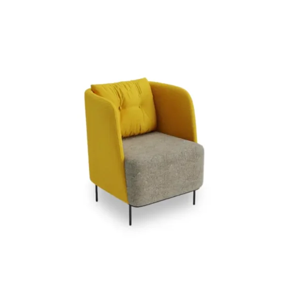 TRIO Single Seater Sofa with a sleek, modern design and premium upholstery