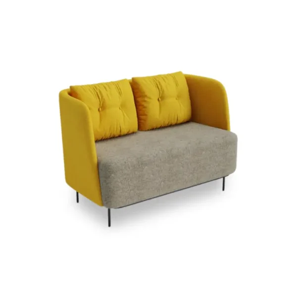 TRIO Double Seater Sofa with smart design and premium upholstery in a sleek space-saving style.