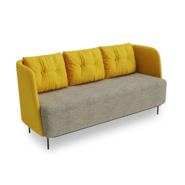 TRIO Three Seater Sofa with sleek design and premium fabric