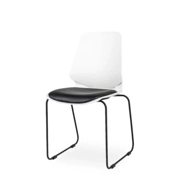 Comfortable Nova Cushioned Café Chair with a sleek and modern design.