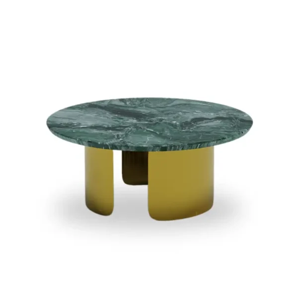 Onyx Center Table with a glossy finish and modern design, ideal for contemporary living spaces.