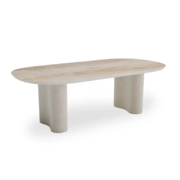 Elegant Fiam Dining Table crafted for durability and style, perfect for enhancing any dining room.