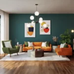 Space-saving Verona Three-Seater Sofa with slim arms for tight spaces