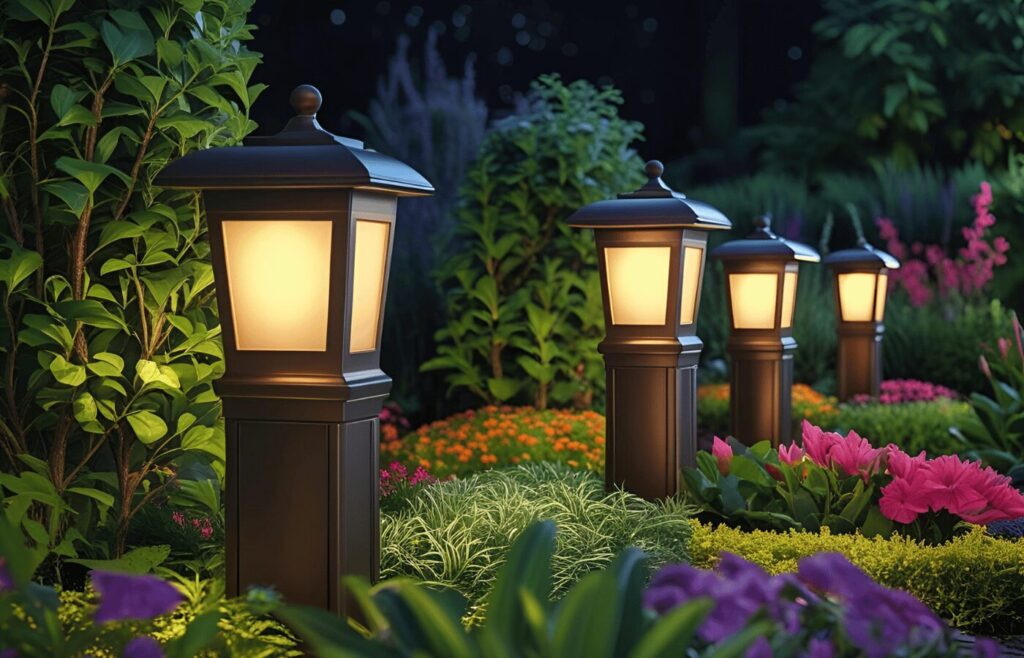 Bollard Garden Lights