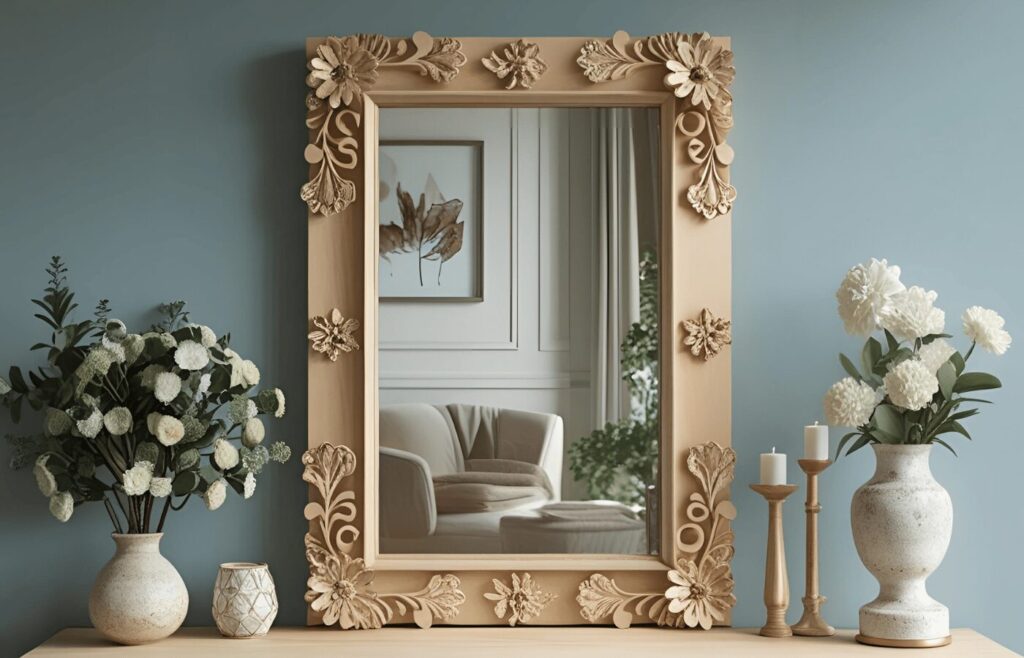 MDF Crafted Mirror Frame